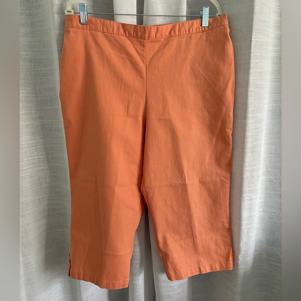 Alfred Dunner orange capris